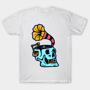 Skull Gramophone T-Shirt